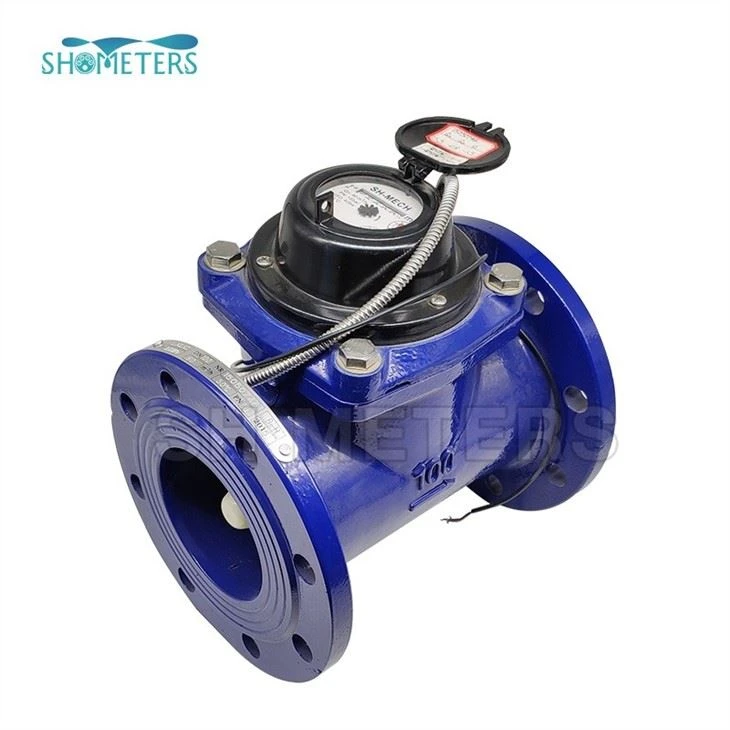 Flange Pulse Output Industrial Woltman Water Meter