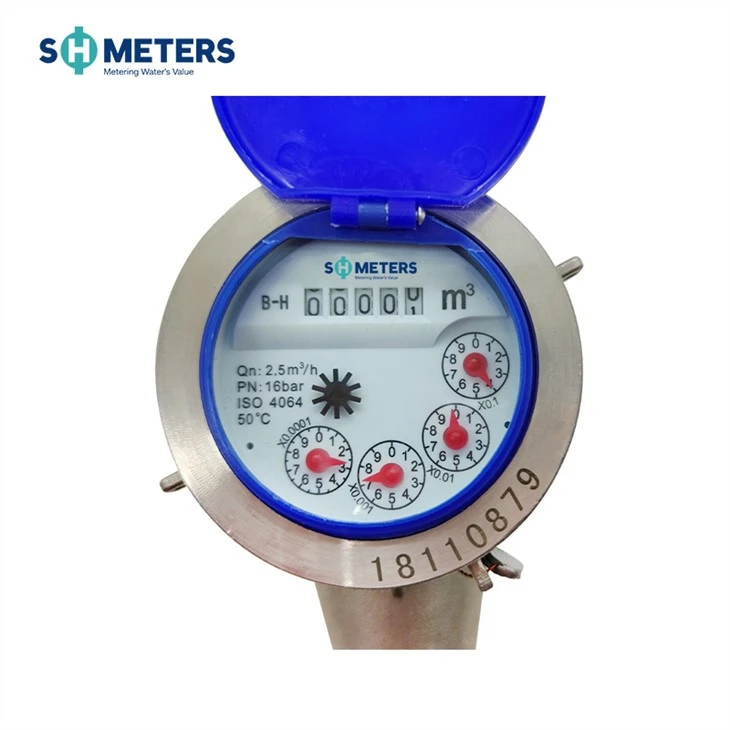 DN15~50mm Impulse Output Stainless Steel Multi Jet Water Meter DN15~50mm Impulse Output Stainless Steel Multi Jet Water Meter