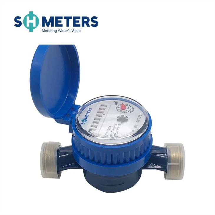 DN15-DN20 Brass Body Single Jet Cold Dry Dial Water Meter DN15-DN20 Brass Body Single Jet Cold Dry Dial Water Meter