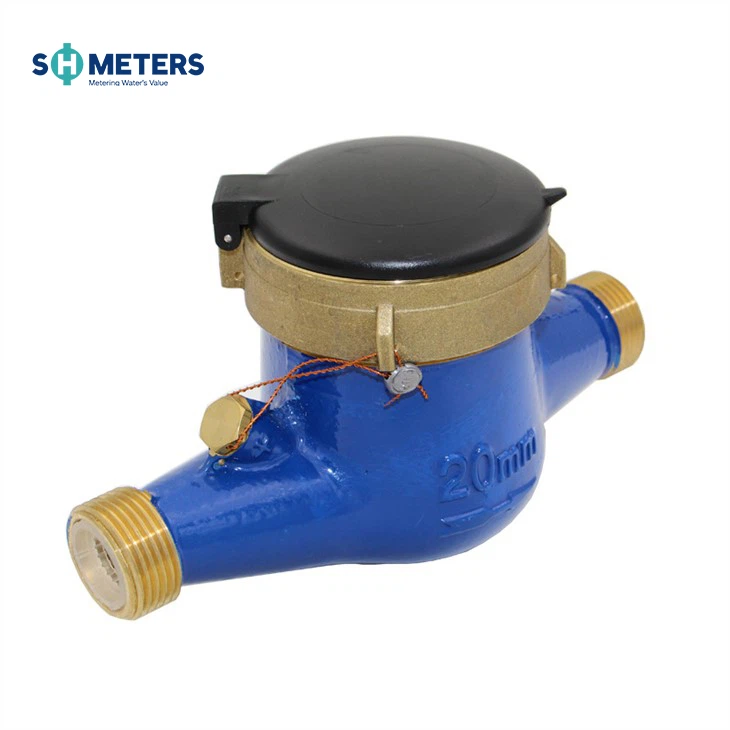 DN15 R200 Multi Jet Liquid Sealed Type Brass Water Meter