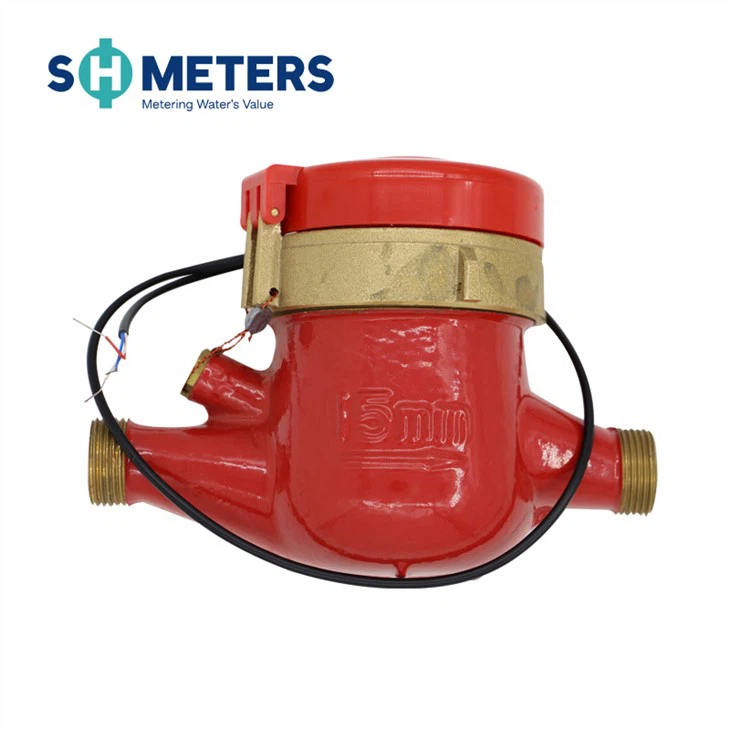 Domestic Multi Jet Water Meter For Hot Water 3/4inches
