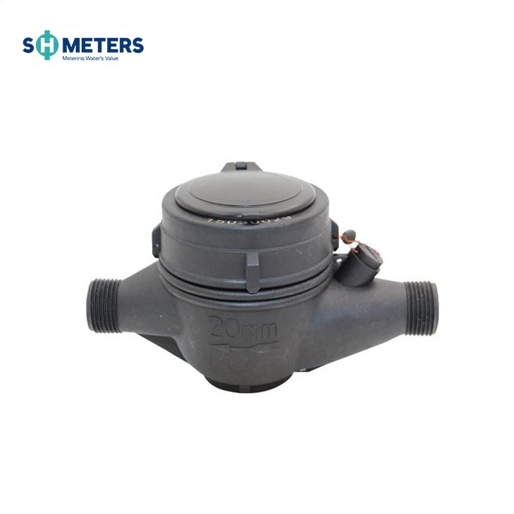 Multi-jet Dry Type Cold 32mm Water Meter With Pulse Output