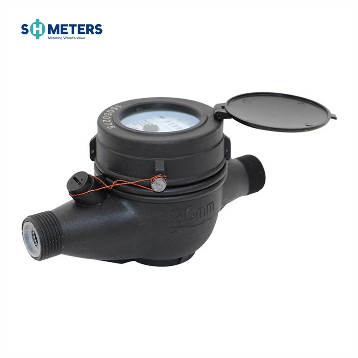 Multi-jet Dry Type Cold 32mm Water Meter With Pulse Output