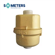 DN15mm 황동 R200 체적 임펄스 물 미터