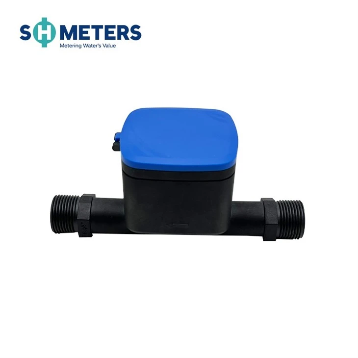 Plastic Body Water Meter R400 Ultrasonic Water Meter DN20