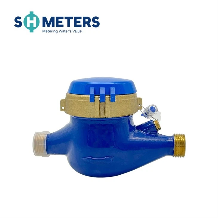 Water Meter System Brass Material Multi-jet Cold Water Meters