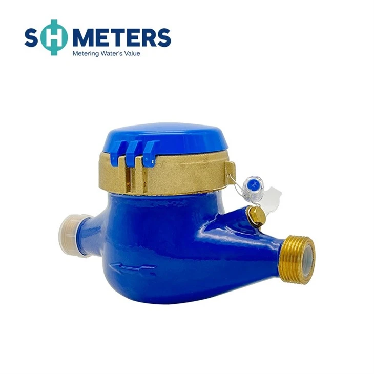 Water Meter System Brass Material Multi-jet Cold Water Meters