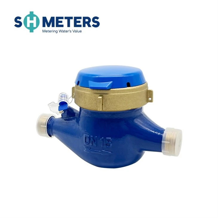 Water Meter System Brass Material Multi-jet Cold Water Meters