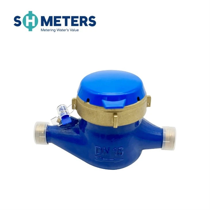 Water Meter System Brass Material Multi-jet Cold Water Meters